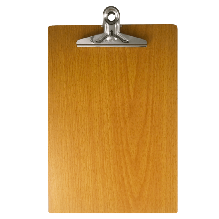 Tabla de madera c/aprietapapel ALBE