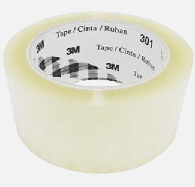 Cinta adhesiva 3M 50x100 mts. transp 301